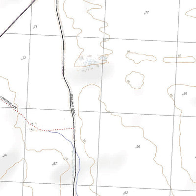 Getlost Map 7327-3 PATCHEWOLLOCK Victoria Topographic Map V15 1:25,000 Preview 2
