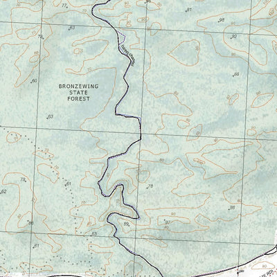 Getlost Map 7327-3 PATCHEWOLLOCK Victoria Topographic Map V15 1:25,000 Preview 3