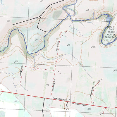 Getlost Map 7421-2 GARVOC Victoria Topographic Map V15 1:25,000 Preview 3
