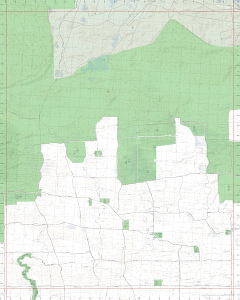 Getlost Map 7328-3 WYMLET Victoria Topographic Map V15 1:25,000 Preview 1