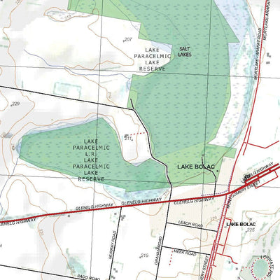 Getlost Map 7422-1 BOLAC Victoria Topographic Map V15 1:25,000 Preview 3