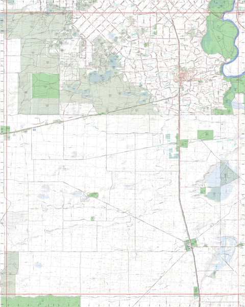 Getlost Map 7329-3 RED CLIFFS Victoria Topographic Map V15 1:25,000 Preview 1