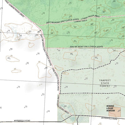 Getlost Map 7326-4 BRAMBRUK Victoria Topographic Map V15 1:25,000 Preview 2