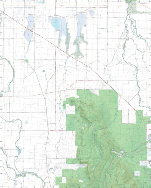 Getlost Map 7324-2 GREEN LAKE Victoria Topographic Map V15 1:25,000 Preview 1
