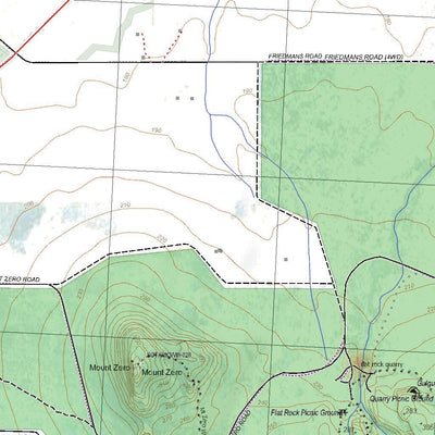 Getlost Map 7324-2 GREEN LAKE Victoria Topographic Map V15 1:25,000 Preview 2