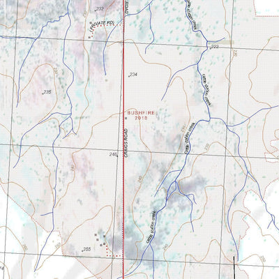 Getlost Map 7323-3 MOORALLA Victoria Topographic Map V15 1:25,000 Preview 2