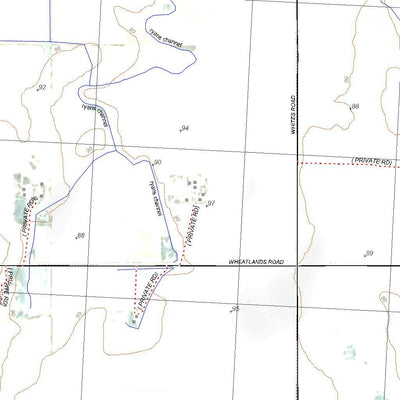 Getlost Map 7326-3 KENMARE Victoria Topographic Map V15 1:25,000 Preview 2