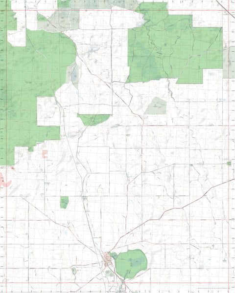 Getlost Map 7326-1 HOPETOUN Victoria Topographic Map V15 1:25,000 Preview 1