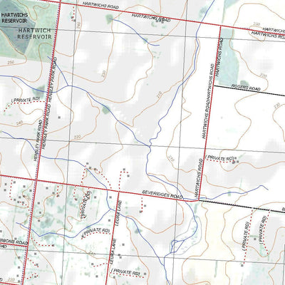 Getlost Map 7322-4 HAMILTON Victoria Topographic Map V15 1:25,000 Preview 3