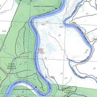 Getlost Map 7329-2 KARADOC Victoria Topographic Map V15 1:25,000 Preview 2