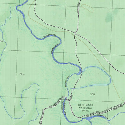 Getlost Map 7329-2 KARADOC Victoria Topographic Map V15 1:25,000 Preview 3