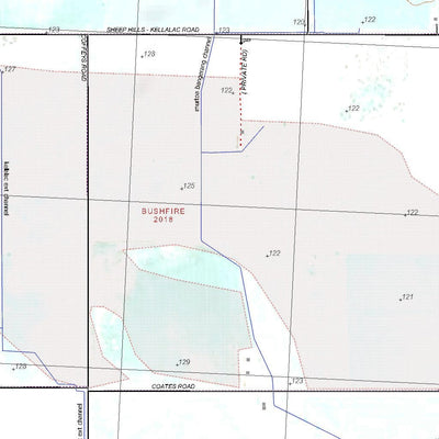 Getlost Map 7325-2 WARRACKNABEAL Victoria Topographic Map V15 1:25,000 Preview 3
