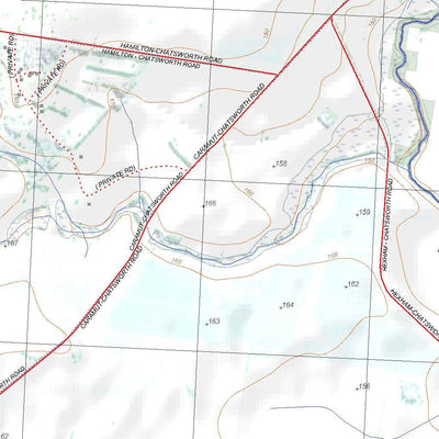 Getlost Map 7422-3 CHATSWORTH Victoria Topographic Map V15 1:25,000 Preview 2