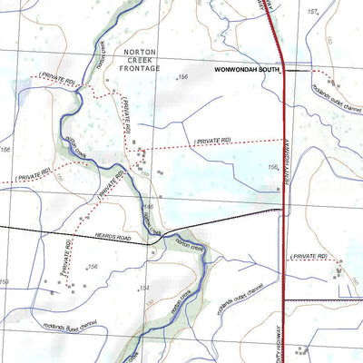 Getlost Map 7324-3 WONWONDAH Victoria Topographic Map V15 1:25,000 Preview 3