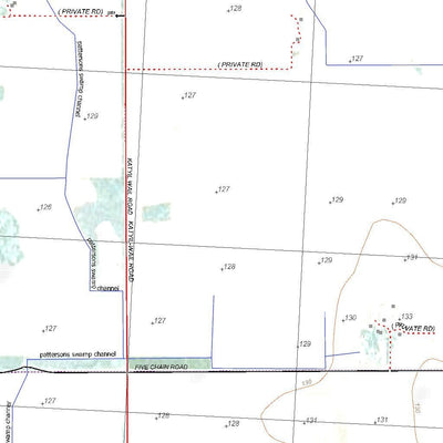 Getlost Map 7325-3 DIMBOOLA Victoria Topographic Map V15 1:25,000 Preview 2