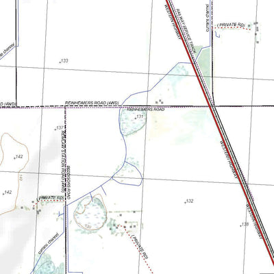 Getlost Map 7324-4 HORSHAM Victoria Topographic Map V15 1:25,000 Preview 2