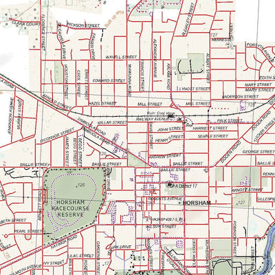 Getlost Map 7324-4 HORSHAM Victoria Topographic Map V15 1:25,000 Preview 3