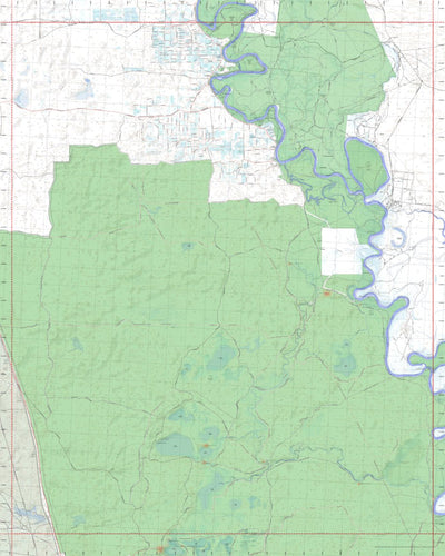 Getlost Map 7328-1 COLIGNAN Victoria Topographic Map V15 1:25,000 Preview 1