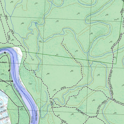 Getlost Map 7328-1 COLIGNAN Victoria Topographic Map V15 1:25,000 Preview 3