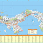 Mapa de Rutas y Caminos de Panama Preview 1