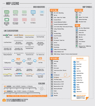 Algonquin Provincial Park Highway 60 - Backroad Mapbooks Preview 2