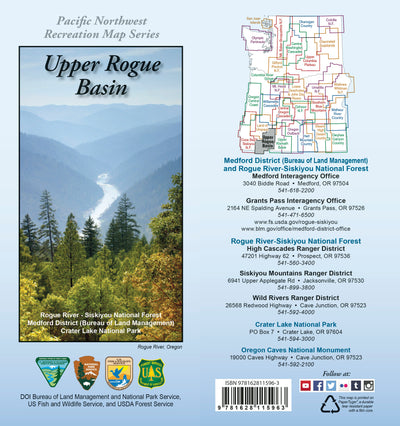 Upper Rogue Basin Recreation Map Bundle Preview 3