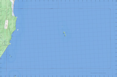 Getlost Map 9538-2S North Solitary Island NSW Topographic Map V15 1:25,000 Preview 1