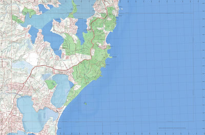 Getlost Map 9231-4S Catherine Hill Bay NSW Topographic Map V15 1:25,000 Preview 1