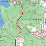 Getlost Map 9231-4S Catherine Hill Bay NSW Topographic Map V15 1:25,000 Preview 3