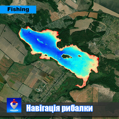 Петрик озеро. с.Петрик, Вінницька область. Карта глибин Preview 1