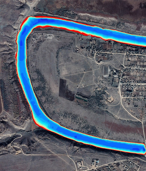 07. Інгулець річка (с.Новософіївка) Миколаївська область. Карта глибин. Preview 1