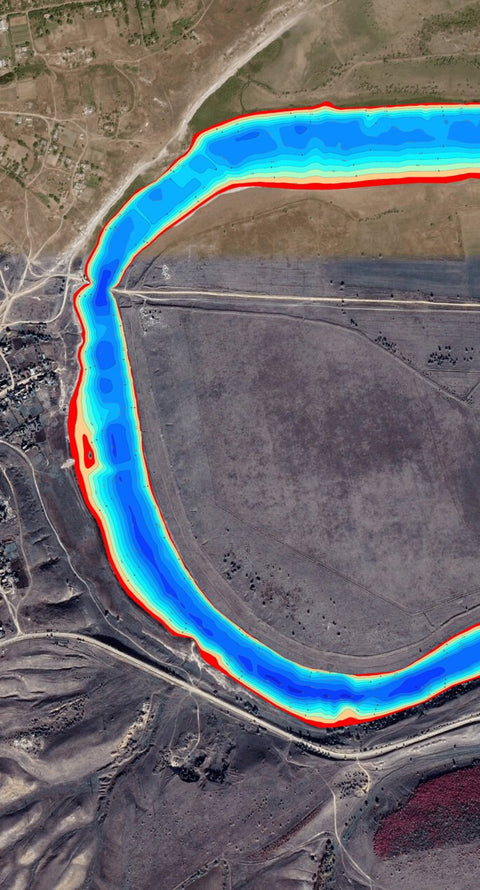 05. Інгулець річка (с.Братівка) Миколаївська область. Карта глибин. Preview 1