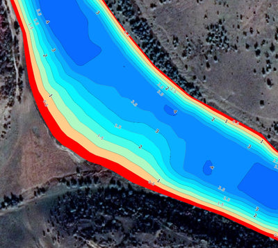 Інгулець річка. Миколаївська область. Карта глибин. (Full Package) Preview 2