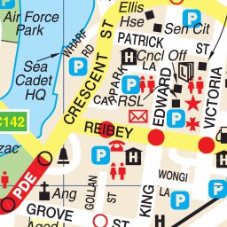 UBD-Gregory's Ulverstone City Street inset map Preview 2