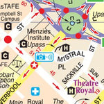 UBD-Gregory's Hobart City Centre Street inset map Preview 3
