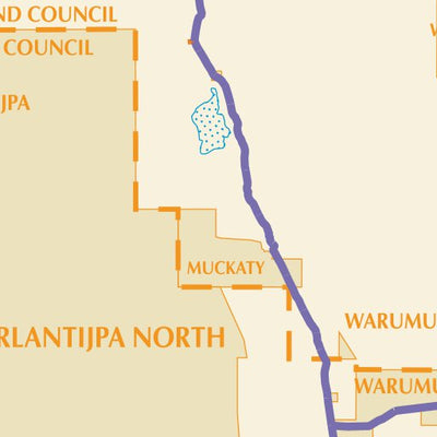 UBD-Gregory's Aboriginal Land and National Parks of Northern Territory Map Preview 2