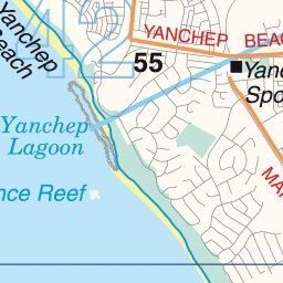 UBD-Gregory's Yanchep City Street inset map Preview 3
