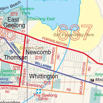UBD-Gregory's Geelong and Bellarine Peninsula inset map Preview 3