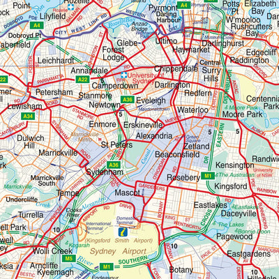 UBD-Gregory's Sydney Suburban Map - State Map 270 Preview 3