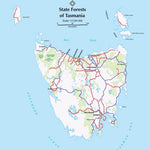 UBD-Gregory's State forests of Tasmania inset map Preview 1