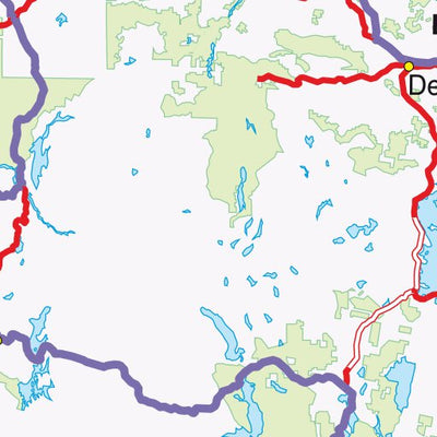 UBD-Gregory's State forests of Tasmania inset map Preview 2