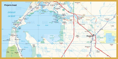 UBD-Gregory's Pinjarra City Street inset map Preview 1