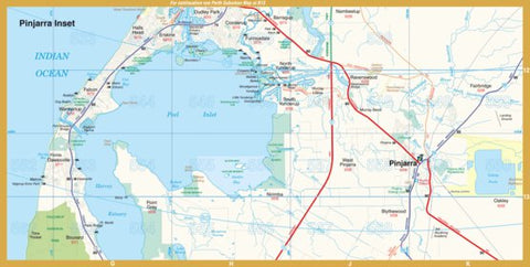 UBD-Gregory's Pinjarra City Street inset map Preview 1