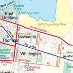 UBD-Gregory's Geelong and Bellarine Peninsula inset map - State Map 370 Preview 3