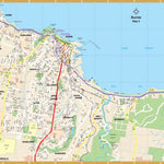 UBD-Gregory's Burnie City Street inset map Preview 1