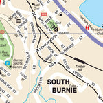 UBD-Gregory's Burnie City Street inset map Preview 2