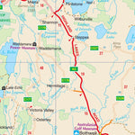 UBD-Gregory's Tasmania Regional Touring inset map Preview 2