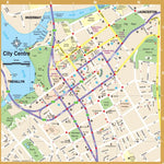 UBD-Gregory's Launceston City Centre Street inset map Preview 1