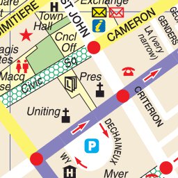 UBD-Gregory's Launceston City Centre Street inset map Preview 3