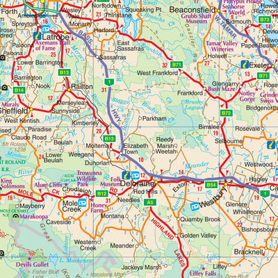 UBD-Gregory's Launceston inset map Preview 3